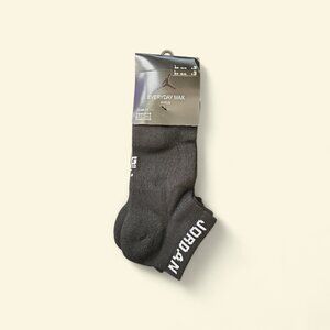 Jordan Socks Air Nike Socks 3 Pairs Everyday MAX Ankle Men SIZE LARGE